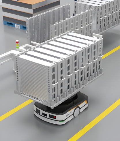 Robots AMR optimizando la automatización industrial
